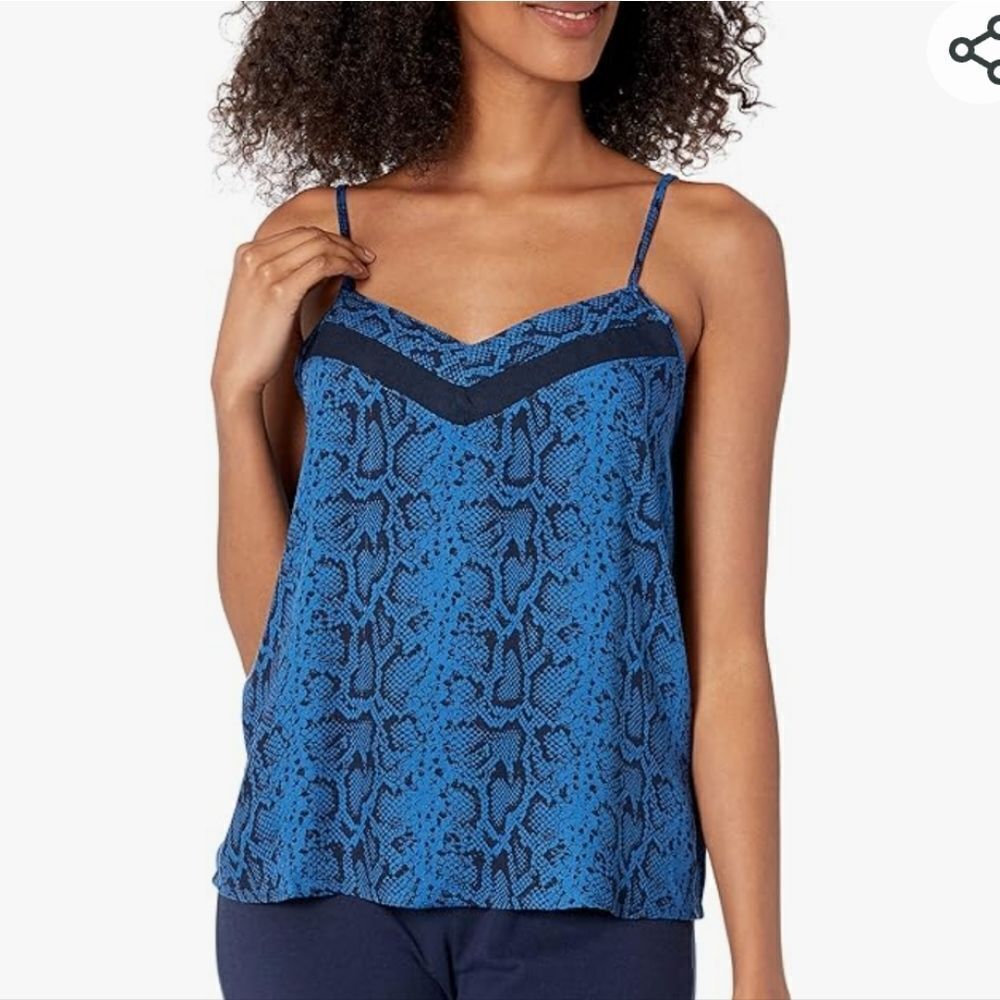 NWT Pj Salvage Blue animal print top M
